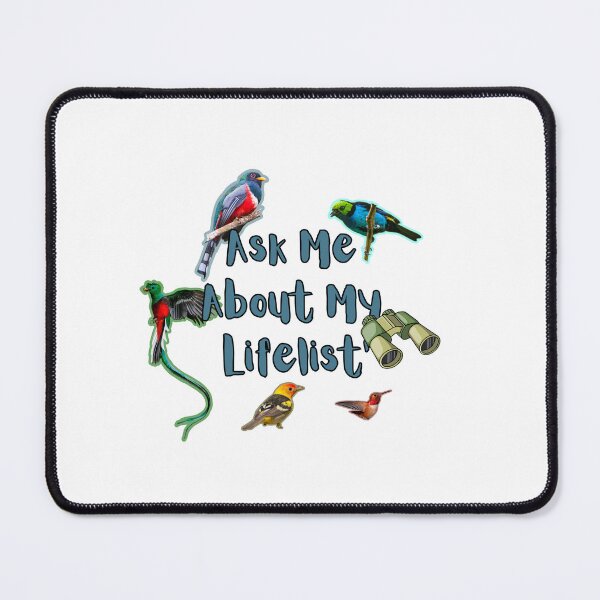Item preview, Ask Me About My Lifelist Birding Bird Lovers and Birdwatchers in Central America designed and sold by Alvaro-Miranda.