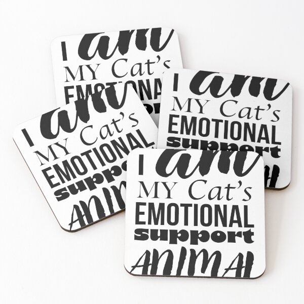 Item preview, I am my cat's emotional support animal. designed and sold by Daniel Leighton.