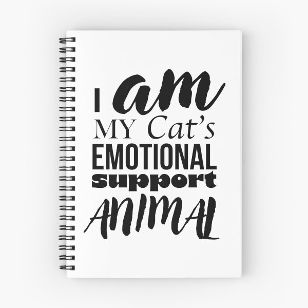 Item preview, I am my cat's emotional support animal. designed and sold by Daniel Leighton.