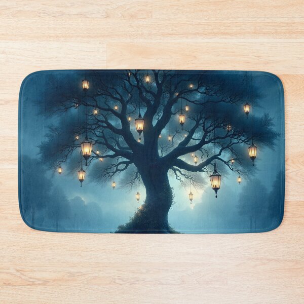 Item preview, The Enchanted Lantern Tree designed and sold by oanaunciuleanu.