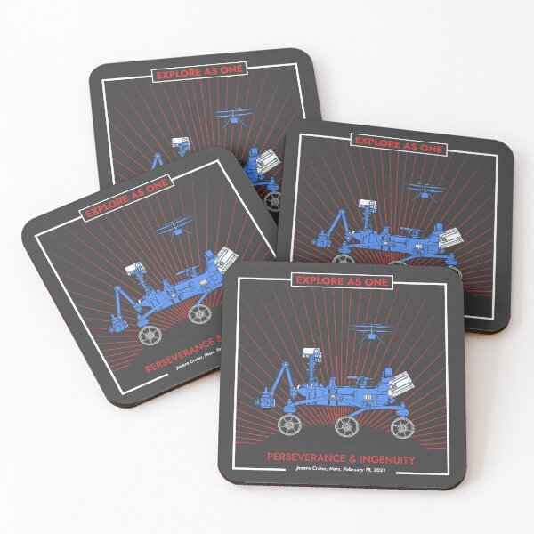 Item preview, Explore As One. Perseverance & Ingenuity (Pop) designed and sold by BGALAXY.
