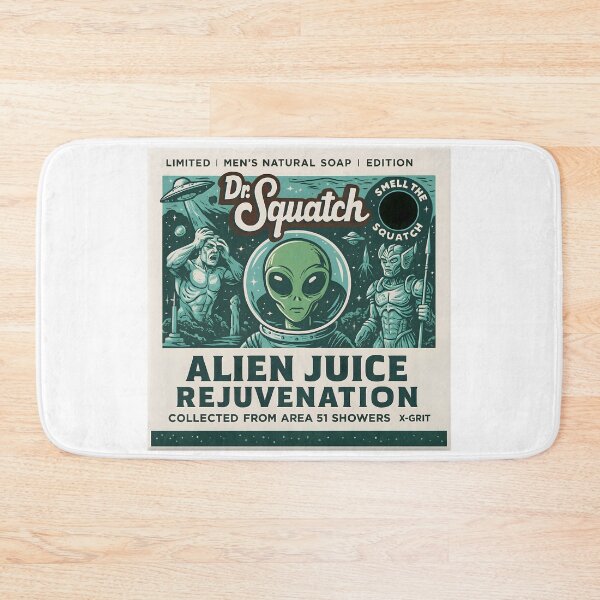 Item preview, Sydney Sweeney Bath Water Soap Parody – Alien Juice Rejuvenation Area 51 Spoof Design designed and sold by Fashvora.