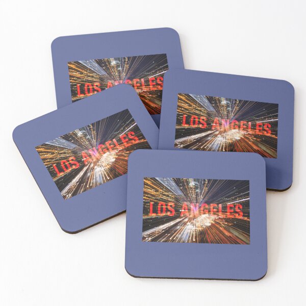 Item preview, City Motion Streaks – LA Night Photography designed and sold by Pacific Art.