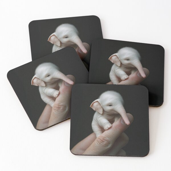 Item preview, Mini elephant, finger animal, thumb animal designed and sold by ARTelierDigital.