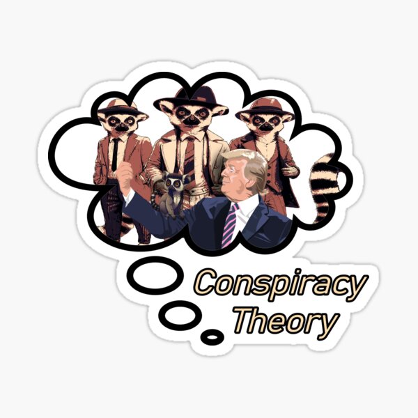 Item preview, Lemur Conspiracy Theory designed and sold by GravenConcepts.