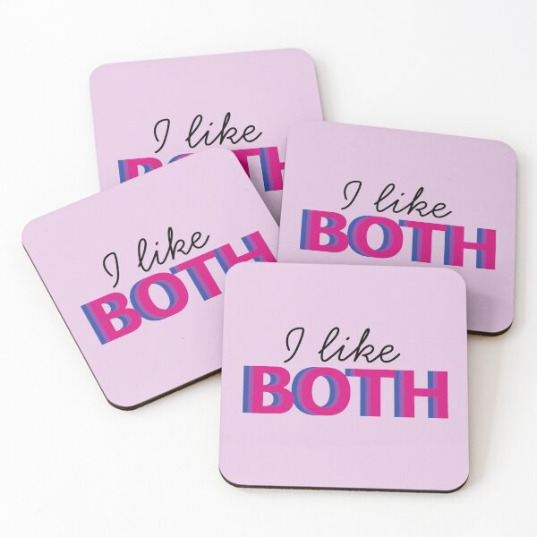 Item preview, I like Both - Bisexual Pride designed and sold by CMG Art Studio.