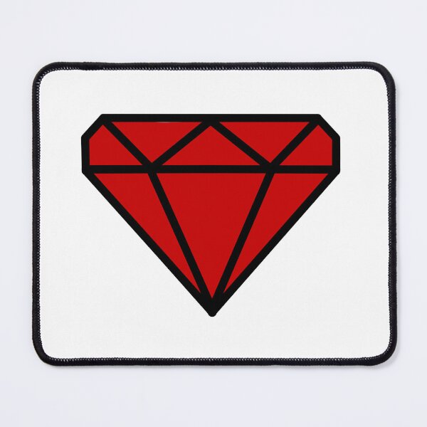 Item preview, Red simple diamond designed and sold by IzzyMusique.