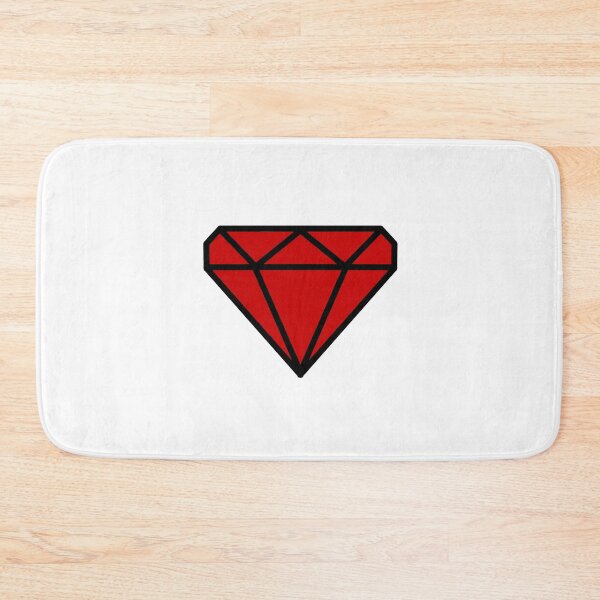 Item preview, Red simple diamond designed and sold by IzzyMusique.