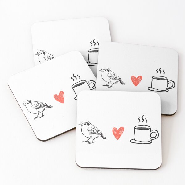 Item preview, Minimalist Bird Lover and Coffee for Bird Enthusiasts   designed and sold by Alvaro-Miranda.