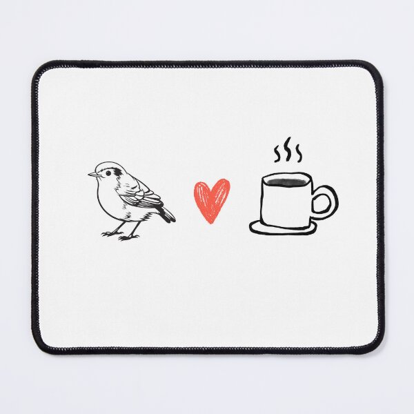 Item preview, Minimalist Bird Lover and Coffee for Bird Enthusiasts designed and sold by Alvaro-Miranda.