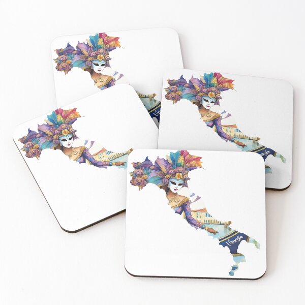 Item preview, "Walk in Venice - Italy in masks and colors" designed and sold by Limmagin.