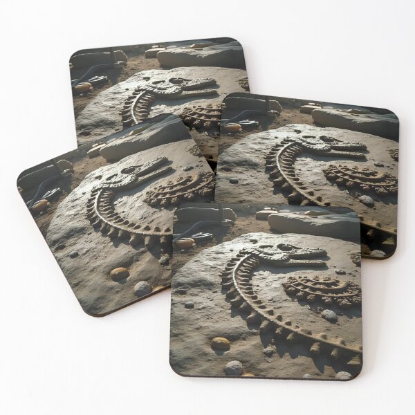 Item preview, Fossil Dinosaur Pattern designed and sold by PatronesKawai.