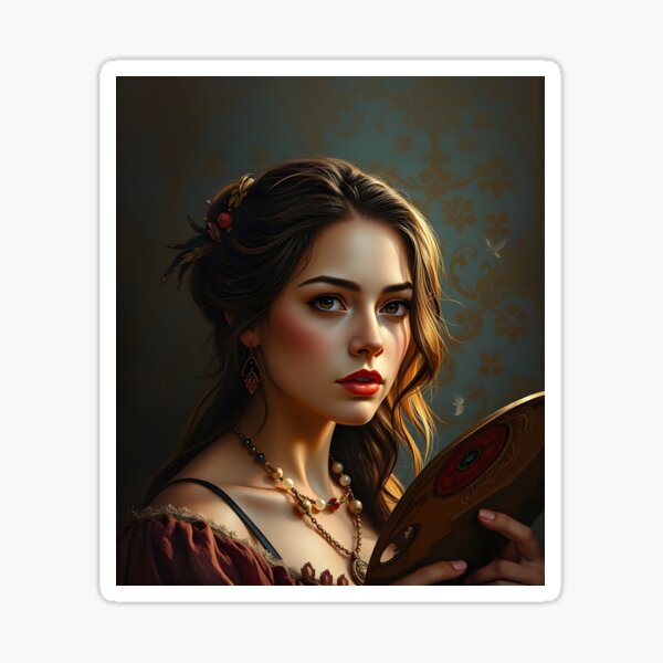 Item preview, Elspeth, the renowned artist... designed and sold by laurencecrea.