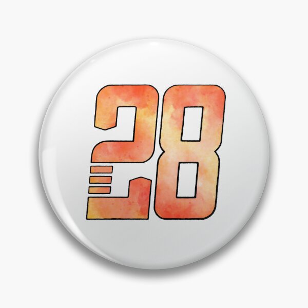 Item preview, Romain Grosjean #28 Watercolor designed and sold by Meganemer4.
