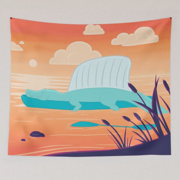 Item preview, Spinosaurus “Sailboat” designed and sold by DiverseJoy.