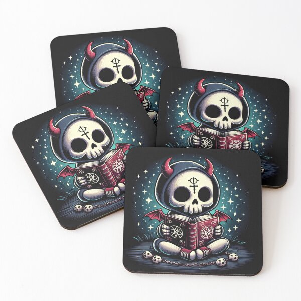 Item preview, Necro Tot – Occult Studies After Dark designed and sold by Retro Occult.