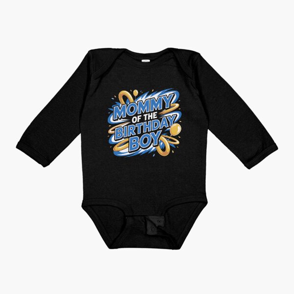 Item preview, Dad And Mom Mommy Of The Birthday Boy Family Party Blue designed and sold by clothesy7.