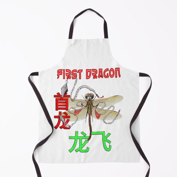 Item preview, Dragon Fly First Dragon, Depiction of Dragon Fly with Kung Fu Weapons designed and sold by picaflorstore.