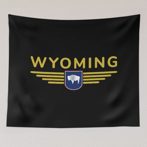 Item preview, Wyoming Fan Shirt – Wild & Free designed and sold by ElvisU.