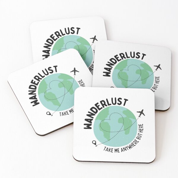 Item preview, Wanderlust - Take me anywhere but here designed and sold by stardusttravels.