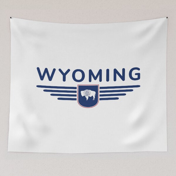 Item preview, Wyoming Fan Shirt – Wild & Free designed and sold by ElvisU.