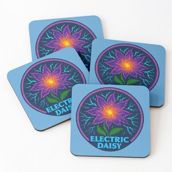Item preview, Electric Daisy – Pulsing Floral Energy designed and sold by Pacific Art.