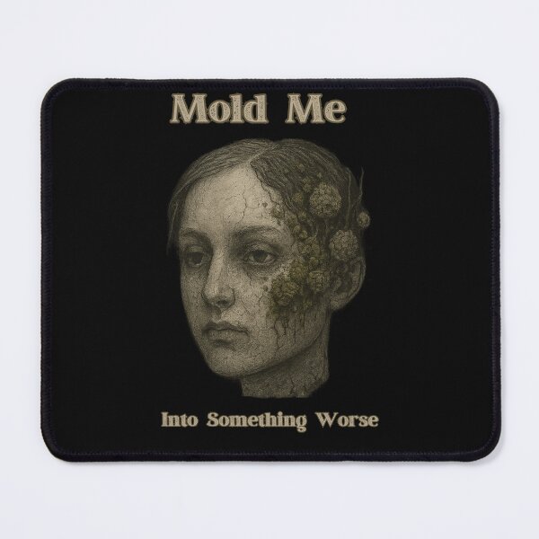 Item preview, Mold Me Into Something Worse – Fungal Decay Portrait Art designed and sold by Altered Array, LLC.