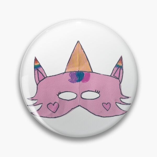 Item preview, Unicorn Cat Mask designed and sold by Kittypolis.