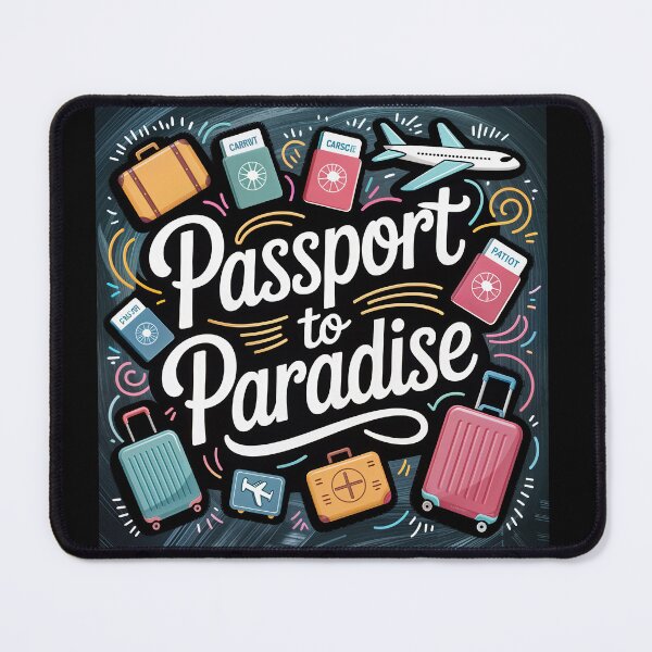 Item preview, Passport to Paradise: Travel Essentials for Your Dream Vacation designed and sold by ForeverPrintsOK.