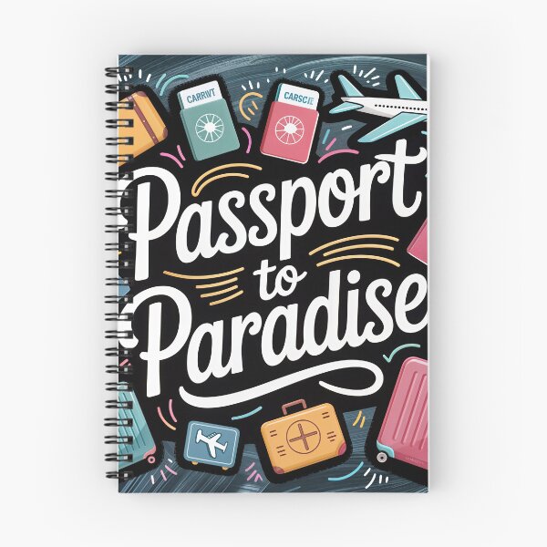 Item preview, Passport to Paradise: Travel Essentials for Your Dream Vacation designed and sold by ForeverPrintsOK.