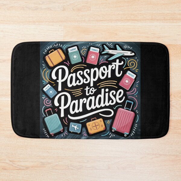 Item preview, Passport to Paradise: Travel Essentials for Your Dream Vacation designed and sold by ForeverPrintsOK.