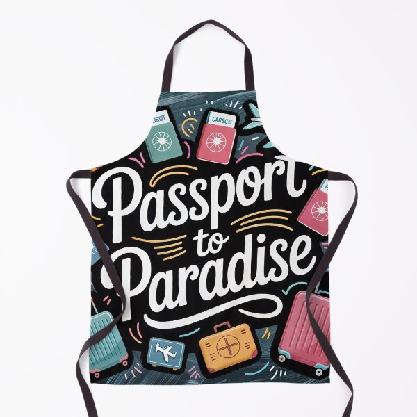 Item preview, Passport to Paradise: Travel Essentials for Your Dream Vacation designed and sold by ForeverPrintsOK.