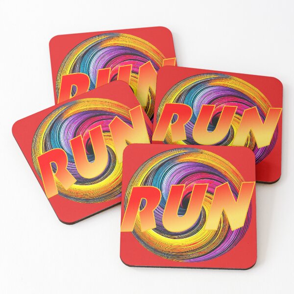 Item preview, RUN – Swirl of Speed and Energy designed and sold by Pacific Art.