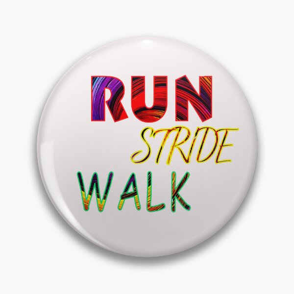 Item preview, Fitness Progress – Walk Stride Run designed and sold by Pacific Art.