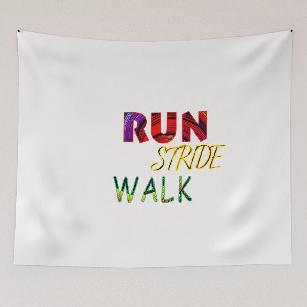 Item preview, Fitness Progress – Walk Stride Run designed and sold by Pacific Art.