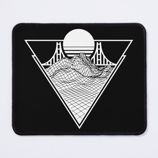 Item preview, Retro Golden Gate Sunset designed and sold by Dob86.