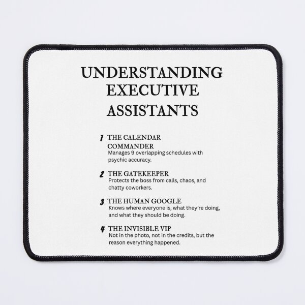 Item preview, UNDERSTANDING EXECUTIVE ASSISTANTS – Funny Corporate Life Definitions designed and sold by PsyFlow35.