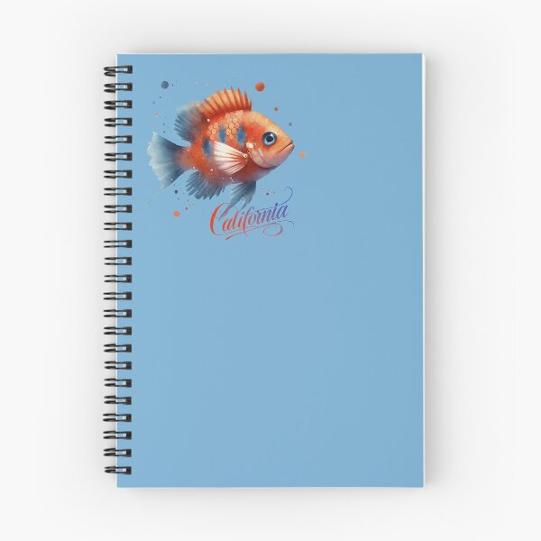 Item preview, Pescado del estado de California, Garibaldi designed and sold by Pacific Art.