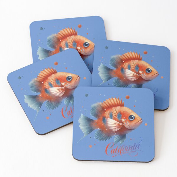 Item preview, Garibaldi California State Fish  designed and sold by Pacific Art.