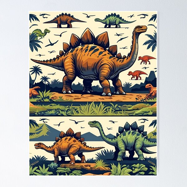 Item preview, Dinosaur Patterns designed and sold by PatronesKawai.