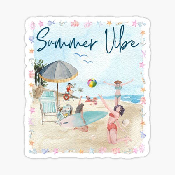 Item preview, Summer Vibe designed and sold by InzVibrantFlow.