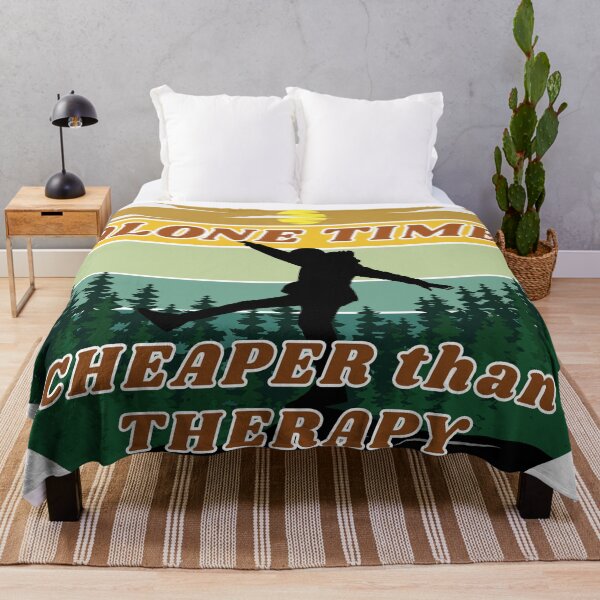 Item preview, Alone Time Cheaper than Therapy designed and sold by LittleLouiesEmp.