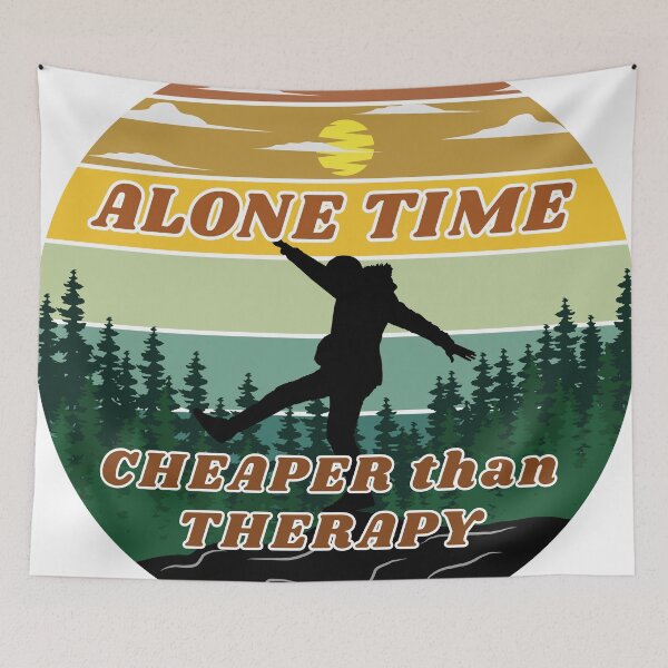 Item preview, Alone Time Cheaper than Therapy designed and sold by LittleLouiesEmp.