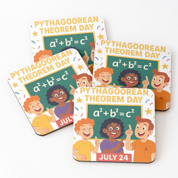 Item preview, Pythagorean Theorem Day July 24th designed and sold by JDAShirts.