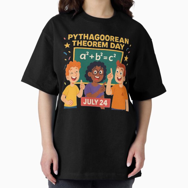 Item preview, Pythagorean Theorem Day July 24th designed and sold by JDAShirts.