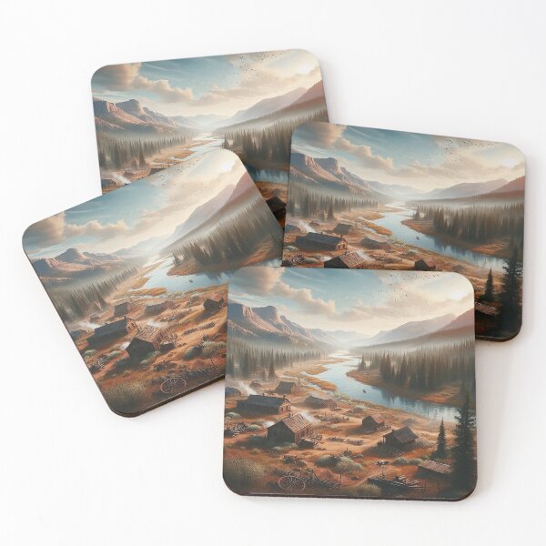 Item preview, Valley of the River Settlers designed and sold by nikkolaus.