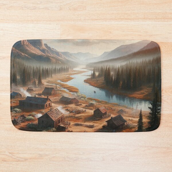 Item preview, Valley of the River Settlers designed and sold by nikkolaus.