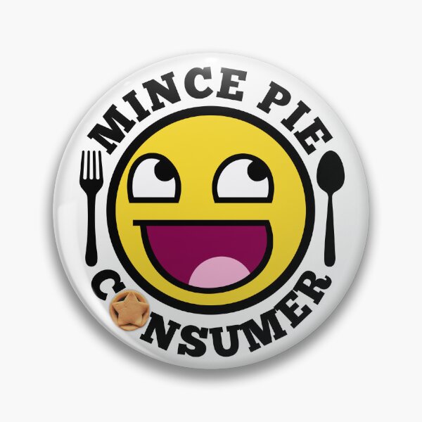 Item preview, The Happy Face of a Mince Pie Consumer. designed and sold by MPC-Mince-Pies.