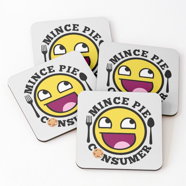 Item preview, The Happy Face of a Mince Pie Consumer. designed and sold by MPC-Mince-Pies.