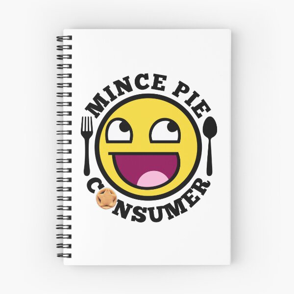 Item preview, The Happy Face of a Mince Pie Consumer. designed and sold by MPC-Mince-Pies.
